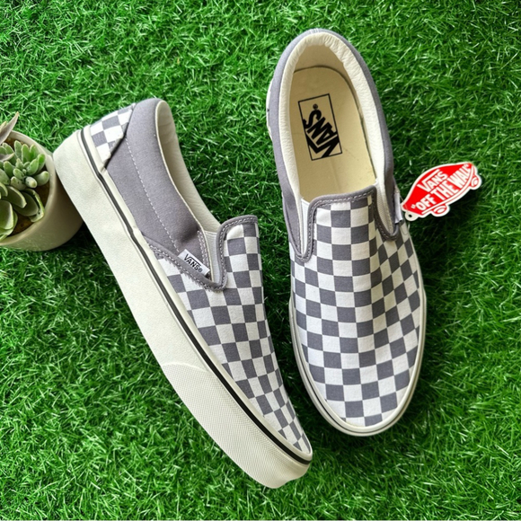 💫Vans Classic Slip On Checkerboard SEND OFFERS - Picture 3 of 8